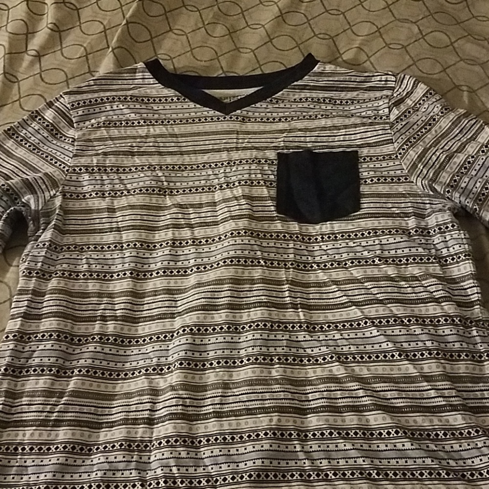 I am selling Blue/white striped T-shirt